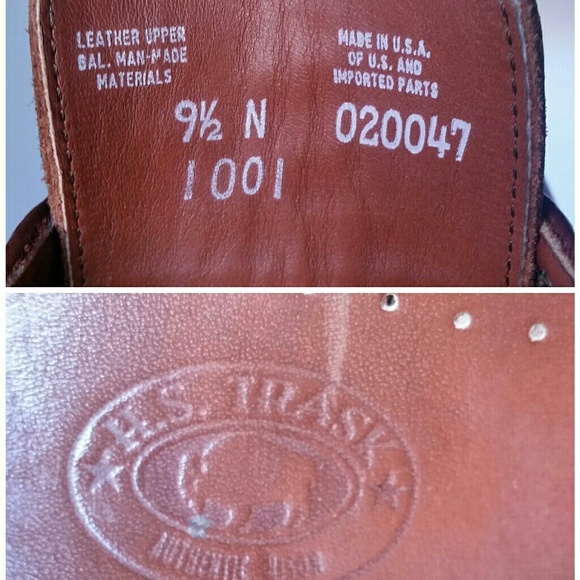 H.S.Trask #1001 Gallatin Bison Oxford - Picture 8 of 9